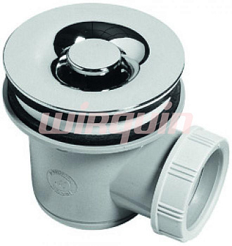 Сифон TOURBILLON D60 мм, выход D40 мм WIRQUIN