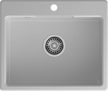 GRANFEST Мойка URBAN 658  1-чаша 580*490мм серый арт.GF-UR-