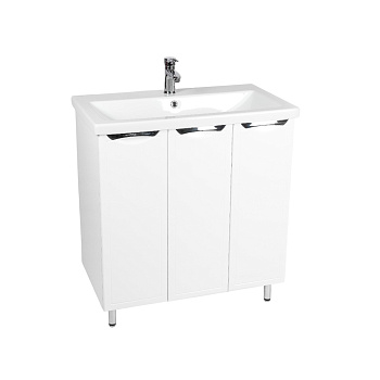 Тумба под раковину VIANT ЛИМА 80 напольная белый (VLIM80CO-T3ST)