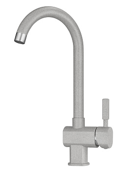 31-ST, БАЗАЛЬТ Смеситель для кухни, сер., GRANULA STANDART
