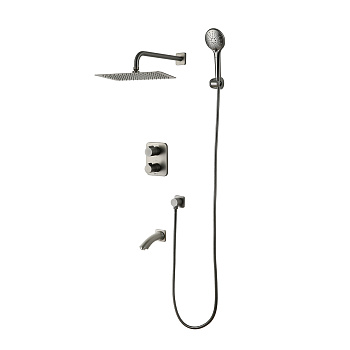 BRONX Смеситель LM3742GM для ванны и душа термостатический, встраиваемый, LM, LM3742GM