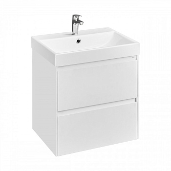 ONA Модуль для раковины 600 мм, 585x450x565 мм, с 2 ящиками, бел. матовый, ROCA