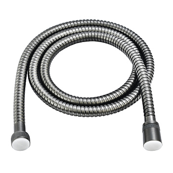 Шланг душевой двухзагибный 1,5 м, TURN-FREE, сталь графит, блистер, LEMARK, LE8023S-Graphite