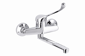 Смеситель локтевой ПРОФСАН ПСМ-508-055 МЕДИК настенный тип  См-УмЛРНА, См-МЛРНА