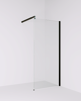 Душевая перегородка ALEX BAITLER 29 серия AB29120B1 прозрачное стекло