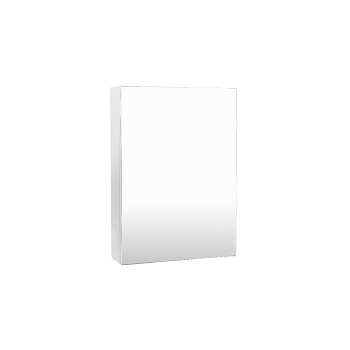 Зеркальный шкаф VIANT КУБА 50 подвесной белый (VKUB50-ZSH)