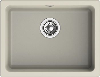 RIVELATO Мойка BERKANA 50 подст.монтаж 1-чаш 560*430 topazio арт.