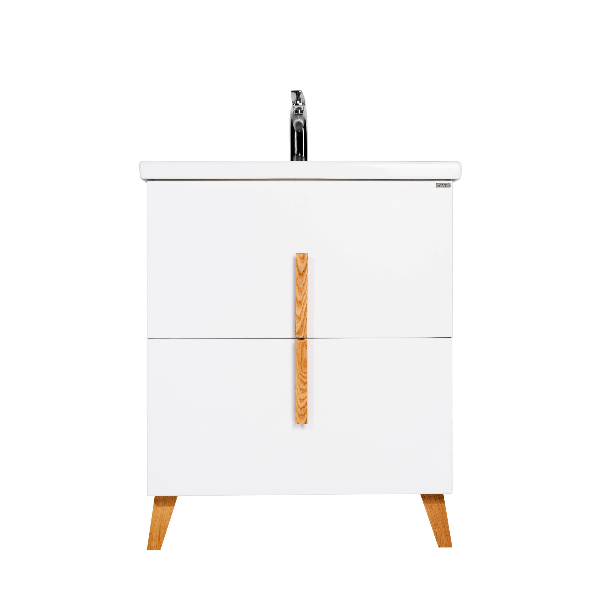 Тумба под раковину VIANT МЮНХЕН 60 напольная белый (VMUN60COBEL-T2Y)