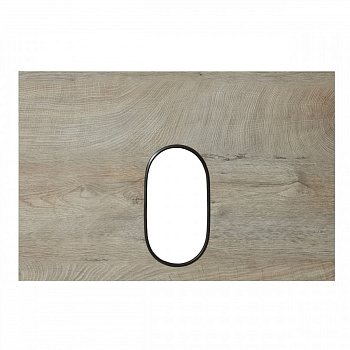 Столешница ЛОФТ ФАБРИК 65, дуб эндгрейн (под раковину ОДРИ)