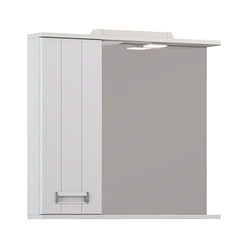 Зеркало со шкафом VIGO Diana 80 подвесное белый (z.DIA.80.L.El)