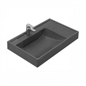 Раковина РЕЙН 80, графит