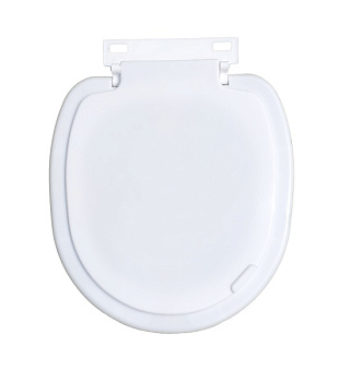 Сиденье для унитаза "Универсал" (Лобня) ПД-003 круглое, белое.