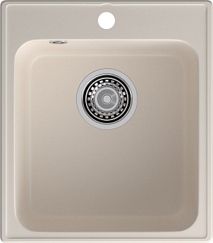 GranFest QUARZ (ECO-17) Мойка  1-чаш. 420*480 (белый)
