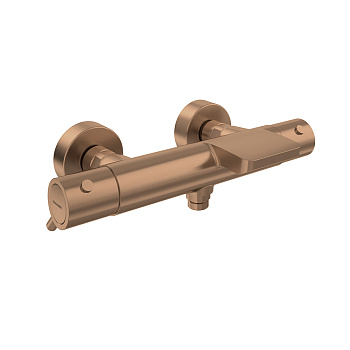 Термостатический смеситель для ванны наружнего монтажа с каскадным изливом ODISEA 393901SCUC медь 