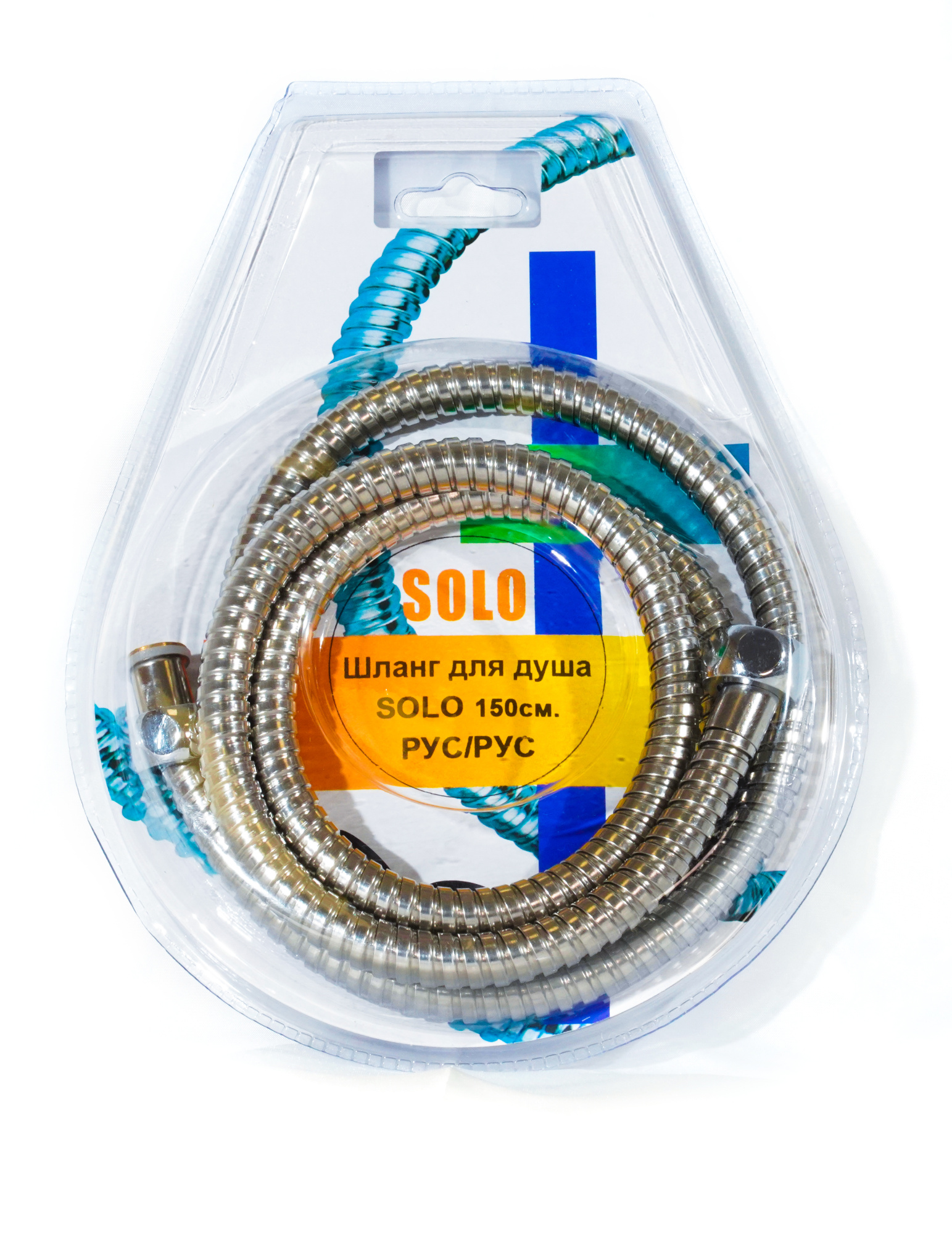 Шланг для душа SOLO 150см М22хМ22 (рус/рус) SOLO-150Rr