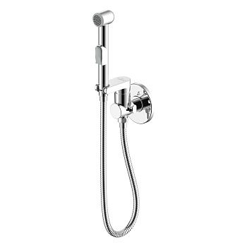 X25 Смеситель для биде, гигиен.душ на унитаз (к/25), р/ОД, хром, ROS, X25-57