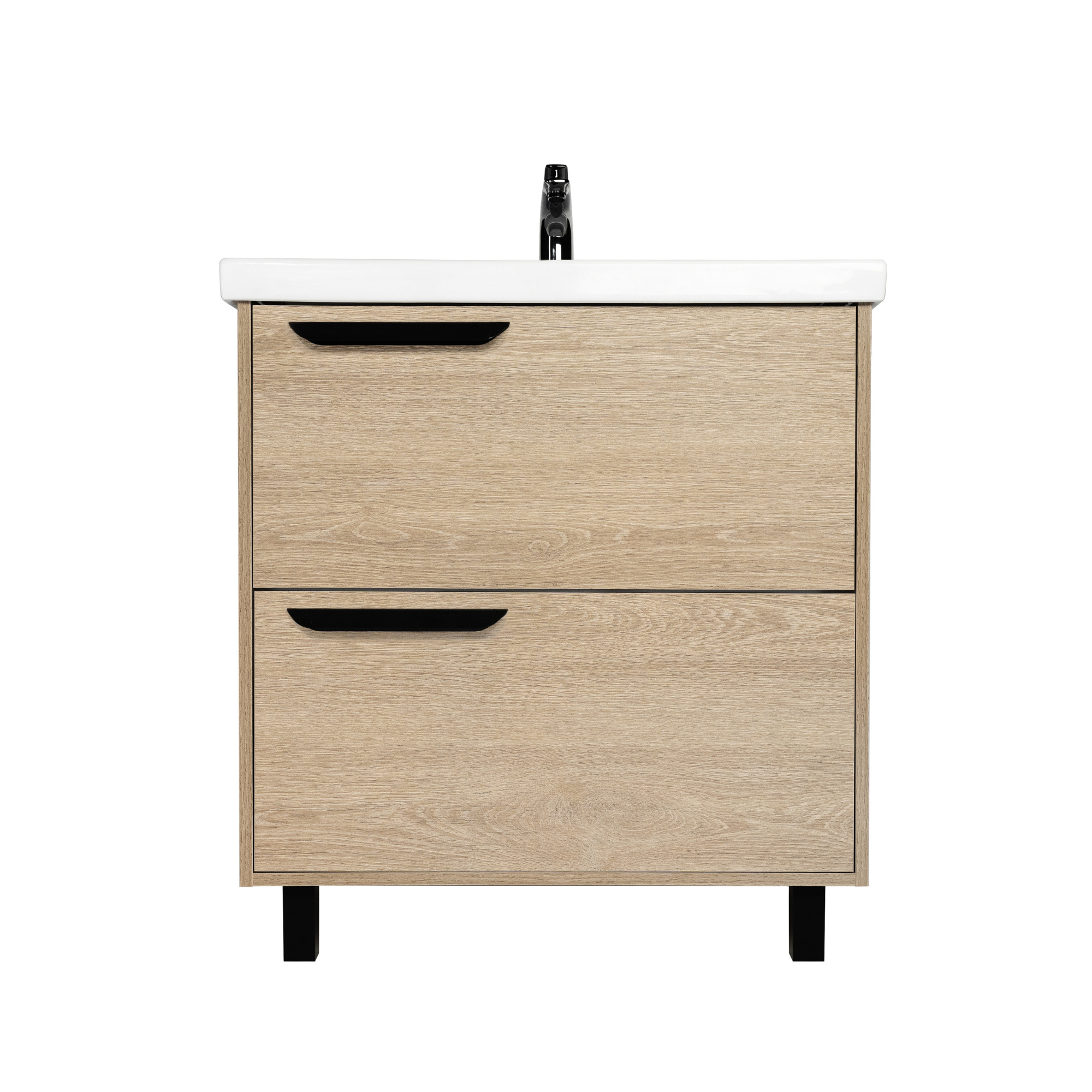 Тумба под раковину VIANT КЕЛЬН 80 напольная светлое дерево (VKEL80FOSD-T2Y)