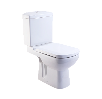 Унитаз-компакт KIROVIT Домино белый (Вн УнБ58) 4640021062333