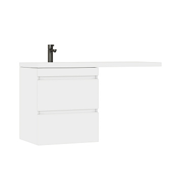 Тумба под раковину VIGO Urban 600 подвесная белый (043)