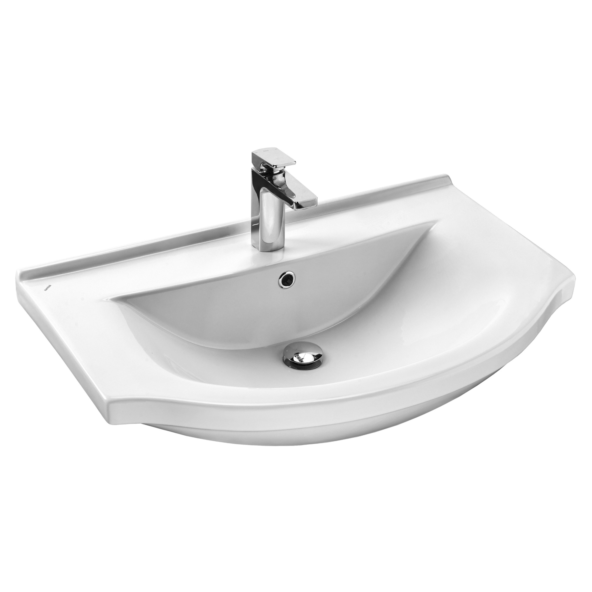 Раковина SANTEK Эльбрус 80 мебельная белый (WH109653)