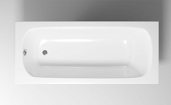 Ванна на ножках стальная IBERICA BLANCA ALBA белая 1700х750