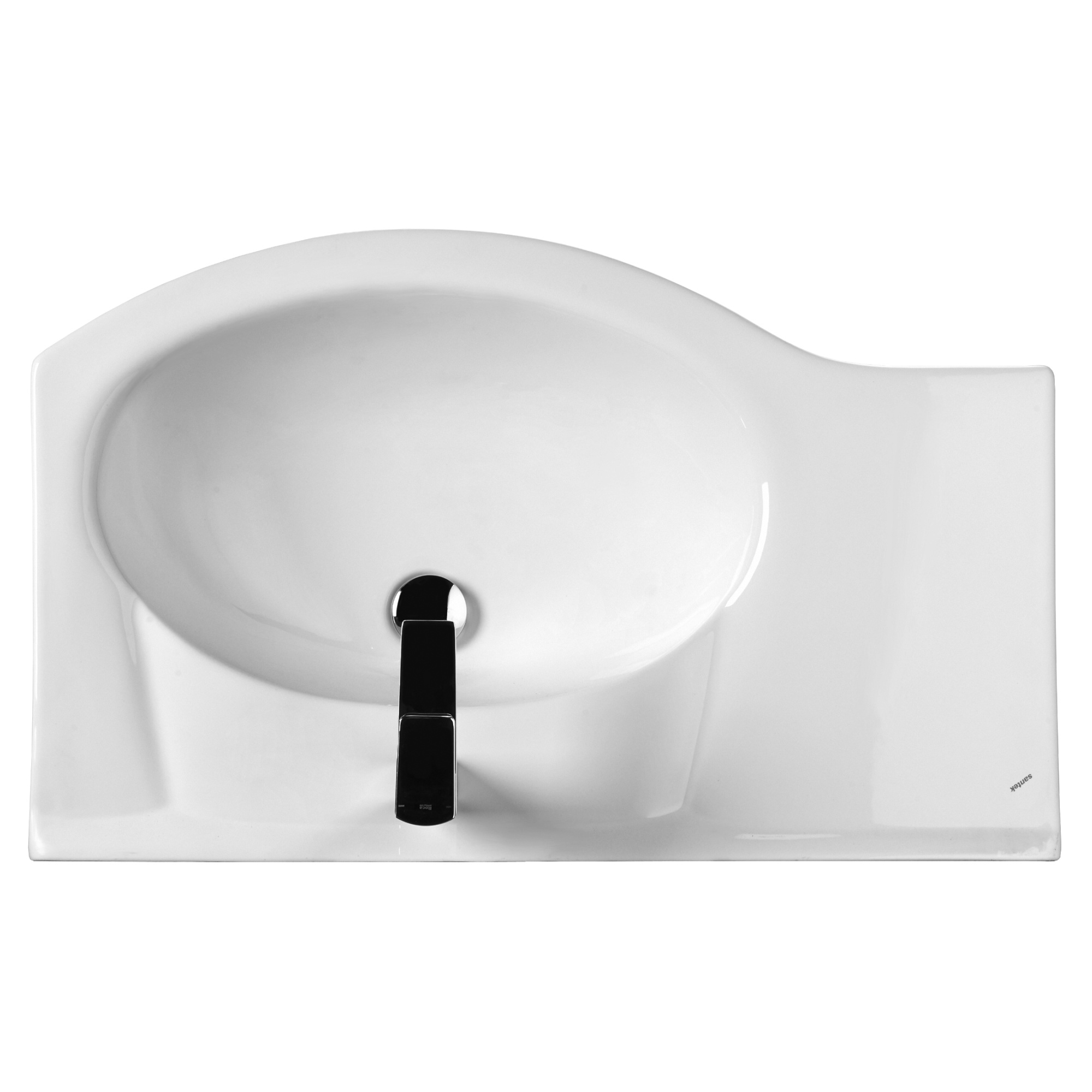 Раковина SANTEK Коралл 83 мебельная белый (WH110225)