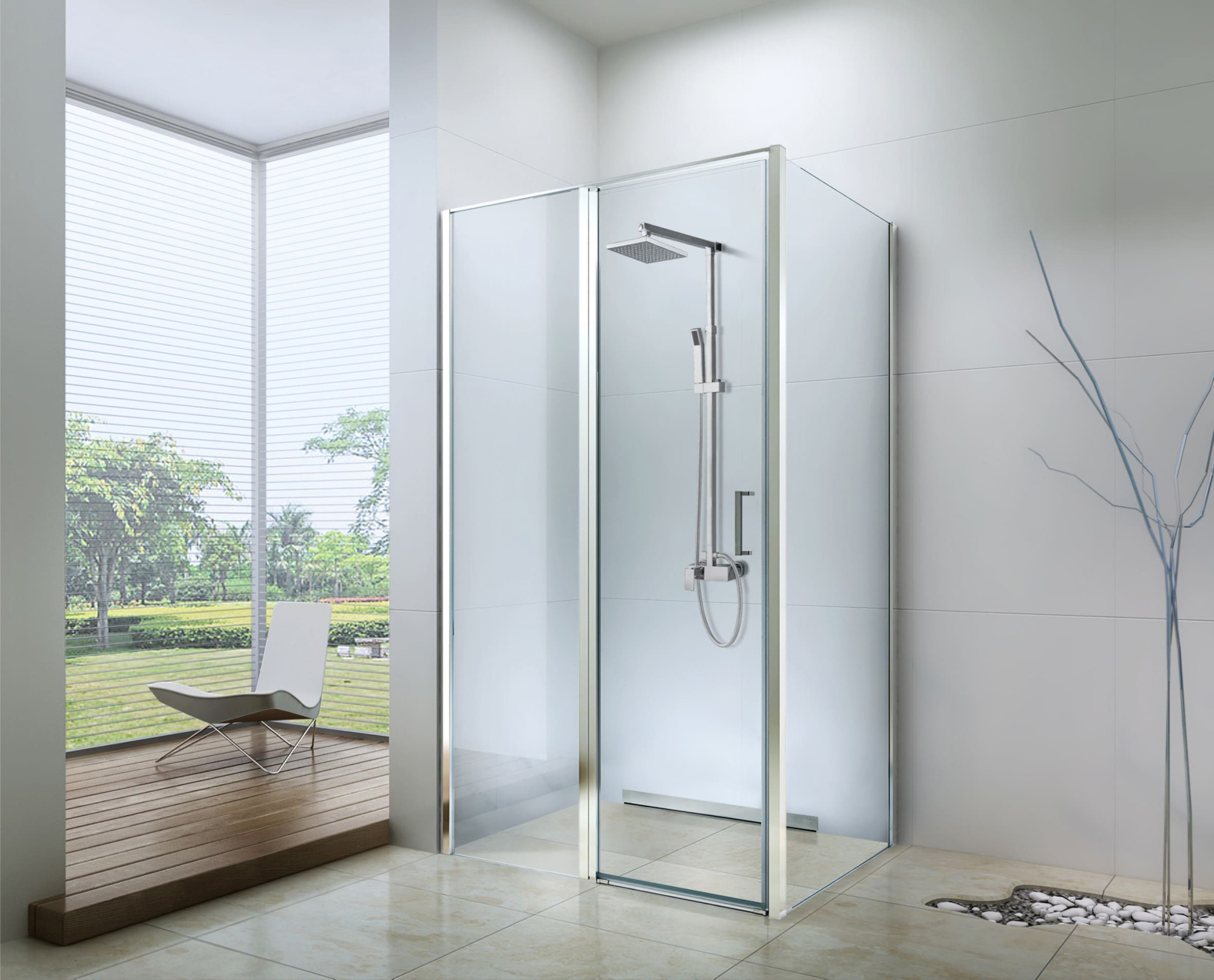 Душевой уголок URBAN 900х900, BERGES