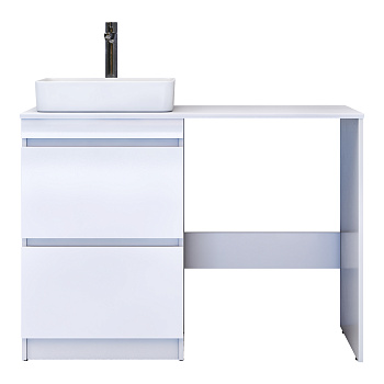 Тумба для раковины и стиральной машины VIGO Urban 60 напольная белый (tn.URB.60.2Y)