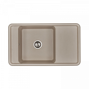 Мойка для кухни  Беллис 87 870x510x250 мм, прямоуг., серый шелк