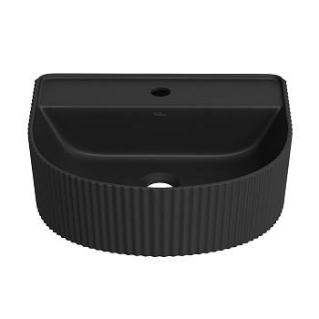 Накладная или подвесная раковина для ванной Wellsee Festive Fox 317307000: полукруглая раковина, шир