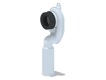 Сифон для писсуара АНИ Пласт U0705 с вертикальным выходом 50