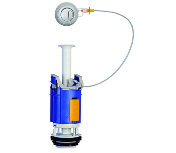 501120 Клапан спускной ATLAS Cable двойного смыва с тросиком, OLI