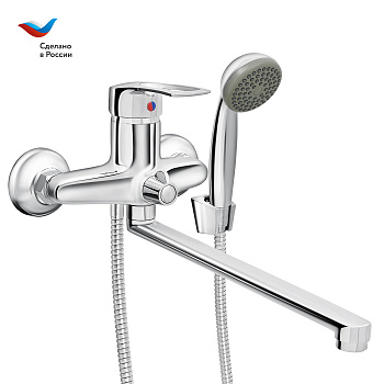 Смеситель для ванны СЛАВЕН Прораб СЛ-ОД-Ц34 хром