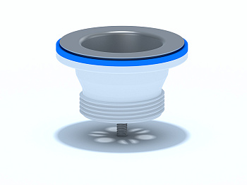 Выпуск АНИ Пласт M100 1 1/2 дюйма с нержавеющей сеткой