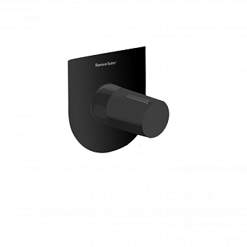 Встраиваемый смеситель для душа TZAR 341801SNM матовый черный на 1 выход