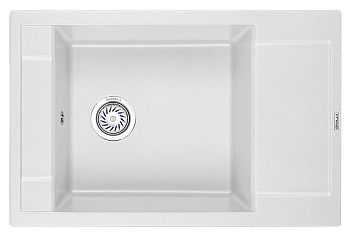 Кухонная мойка GRANULA (7806, АРКТИК)