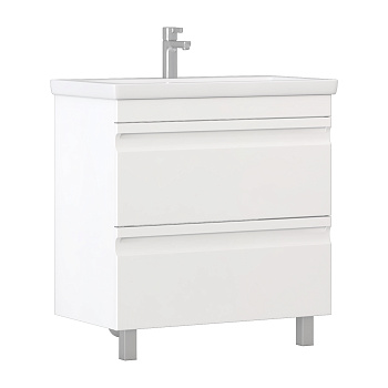 Тумба под раковину VIGO Holly 80 напольная белый (041)