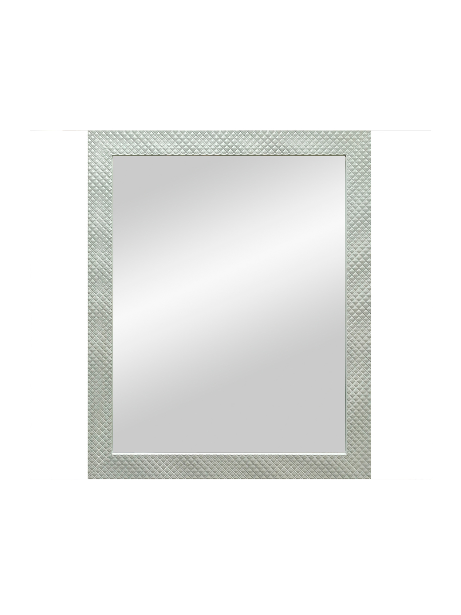 Зеркало Милана белая 600х740