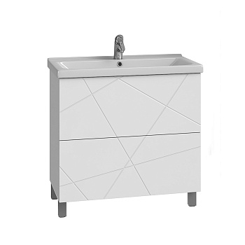 Тумба под раковину VIGO Geometry 70 напольная белый (016)