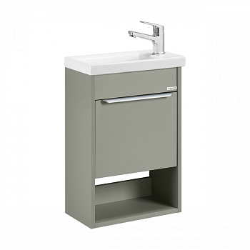 Тумба-умывальник ХОУП 40, 1 дв., подвесная, хаки (под раковину МИРАНДА 40)