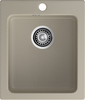 GRANFEST Мойка композит PRACTIK  GF-P--505  1-чаш. 427*505 мм  топаз арт.GF-
