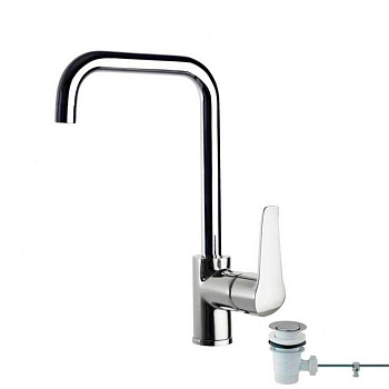 Смеситель высокий для кухни однорычажный с автоматическим клапаном YPSILON PLUS 6411VA9065