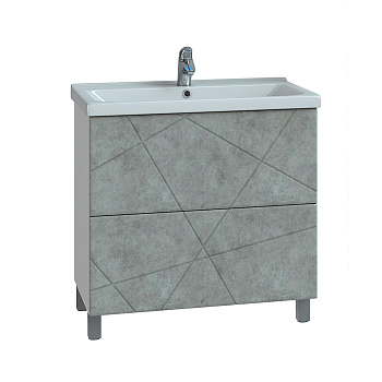 Тумба под раковину VIGO Geometry 80 напольная бетон (025 бетон)