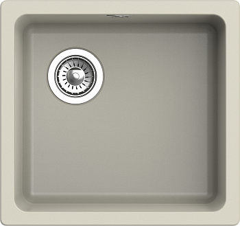 RIVELATO Мойка BERKANA 45 подст.монтаж 1-чаш 485*455 topazio арт.