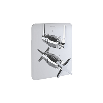 Встраиваемый термостатический смеситель для душа на 2 выхода ADAGIO 918722S