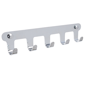 Планка 5 крючков Fixsen, FX-805-5, хром