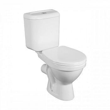 LYRA Унитаз-компакт горизонт. вып. нижн./подв. арм. "Roca" 3/6л  JIKA