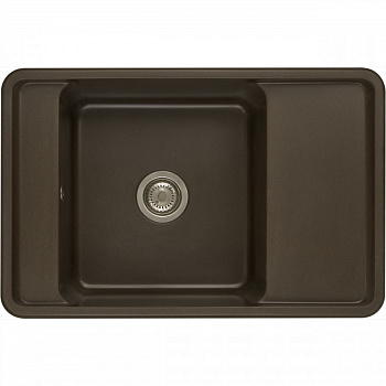 Мойка для кухни  Беллис 78 780x510x250 мм, прямоуг., кофе