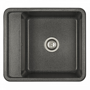 Мойка для кухни  Беллис 57 570x510x250 мм, прямоуг., графит