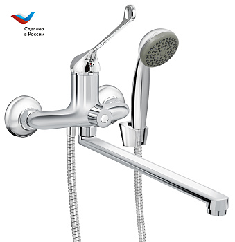 Смеситель для ванны СЛАВЕН Хирург СЛ-ОД-Х34 с локтевым управлением хром